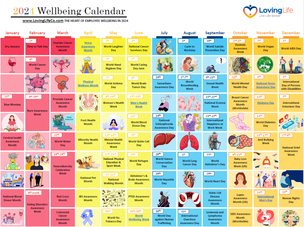 Wellbeingcalendar